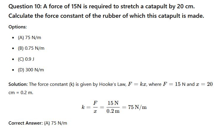 phy111 past Questions and Answers